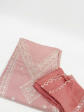 Blush Pink Embroidered  Suit